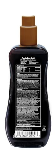 Australian Gold Spray Gel Sunscreen with Instant Bronzer SPF 50, 8 Ounce | Moisturize & Hydrate Skin - PrimeBioHealth - canada supplements