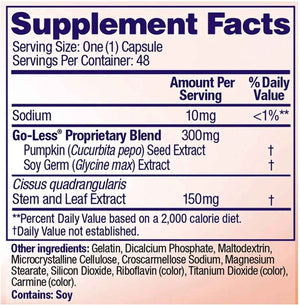AZO Bladder Control with Go-Less® & Weight Management Dietary Supplement & Dual Protection | Urinary + Vaginal Support*