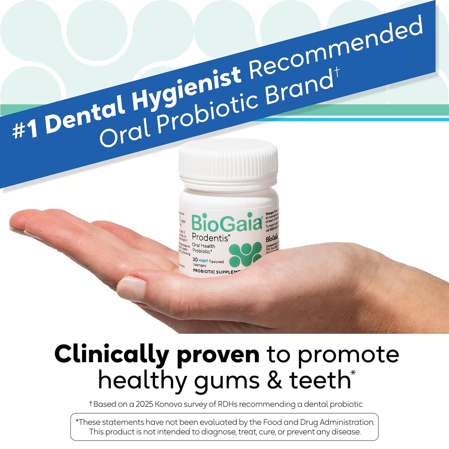 BioGaia Prodentis | Oral Probiotics | Promotes Healthy Gums & Teeth | Defends Against Bad Breath & Dental Problems | Improves Oral Health - PrimeBioHealth - canada supplements