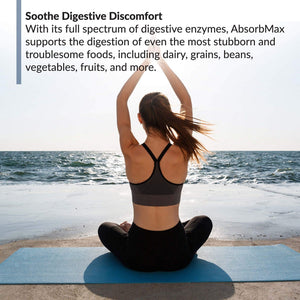 BioTrust AbsorbMax Broad Spectrum Digestive Enzyme Blend, Gluten Free, Non GMO, Digestive Support for Nutrient Digestion, Absorption and Periodic - PrimeBioHealth - canada supplements