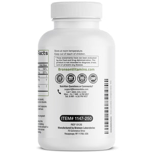 Bronson L-Lysine Defense Immune Support Complex 1500 MG L-Lysine Plus Olive Leaf, Garlic, Vitamin C and Zinc - Non-GMO, 90 Vegetarian Capsules - PrimeBioHealth - canada supplements