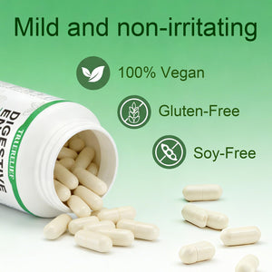 Complete Digestive Enzymes Supplement for Gut Health & Bloating Relief - Enhanced with Lipase Amylase Bromelain for Protein Carb - PrimeBioHealth - canada supplements