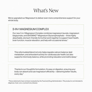 Cymbiotika Liposomal Magnesium Complex – Promotes Relaxation, Restful Sleep, and Heart & Brain Health – Highly Absorbable 3-in-1 Formula - PrimeBioHealth - canada supplements