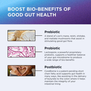 DR. EMIL NUTRITION Total Gut Health Complex - Prebiotic, Probiotic & Postbiotic Supplement - Supports Digestive Health, Bloating & Gut Balance - PrimeBioHealth - canada supplements
