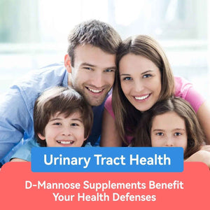 EAZGOO D-Mannose Supplement – 1000mg Capsules with Cranberry, Vitamin C, Hibiscus & Dandelion Extract, Support Urinary Health, D Mannose & Cranberry Capsules, 90 Count(Pack of 2)