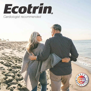 Ecotrin Low Strength Safety Coated Aspirin, NSAID 81mg, 45 count (2 Pack)