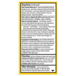 Ecotrin Safety Coated Aspirin Arthritis Pain Reliever Tablets, Regular Strength, NSAID 325 mg, 125 ct (Pack of 2)