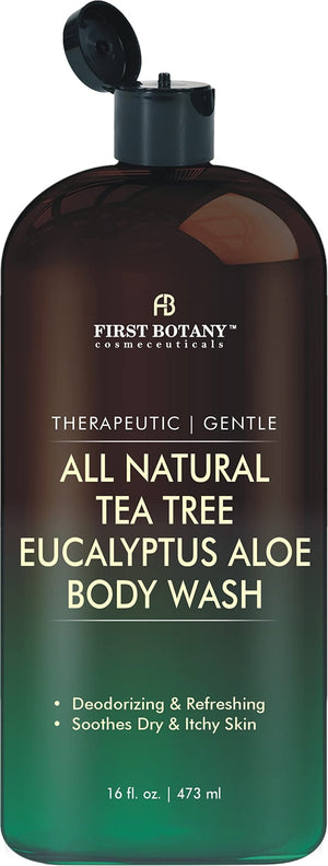 First Botany, ALL Natural Body Wash - Fights Body Odor, Athlete's Foot, Jock Itch, Nail Issues, Dandruff, Acne, Eczema - PrimeBioHealth - canada supplements