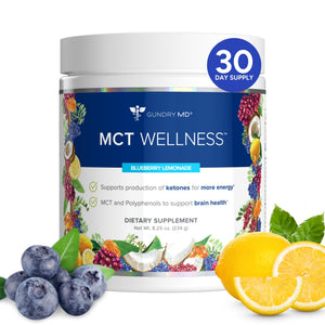 Gundry MD MCT Wellness Powder to Support Energy, Ketone Production and Brain Health, Keto Friendly, Sugar Free - PrimeBioHealth - canada supplements