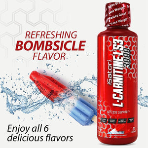 iSatori L-Carnitine LS3 3000, Liquid L-Carnitine with Acetyl L-Carnitine, L-Carnitine L-Tartrate, Stimulant Free Pre Workout, Low Calories, Sugar, Gluten, - PrimeBioHealth - canada supplements