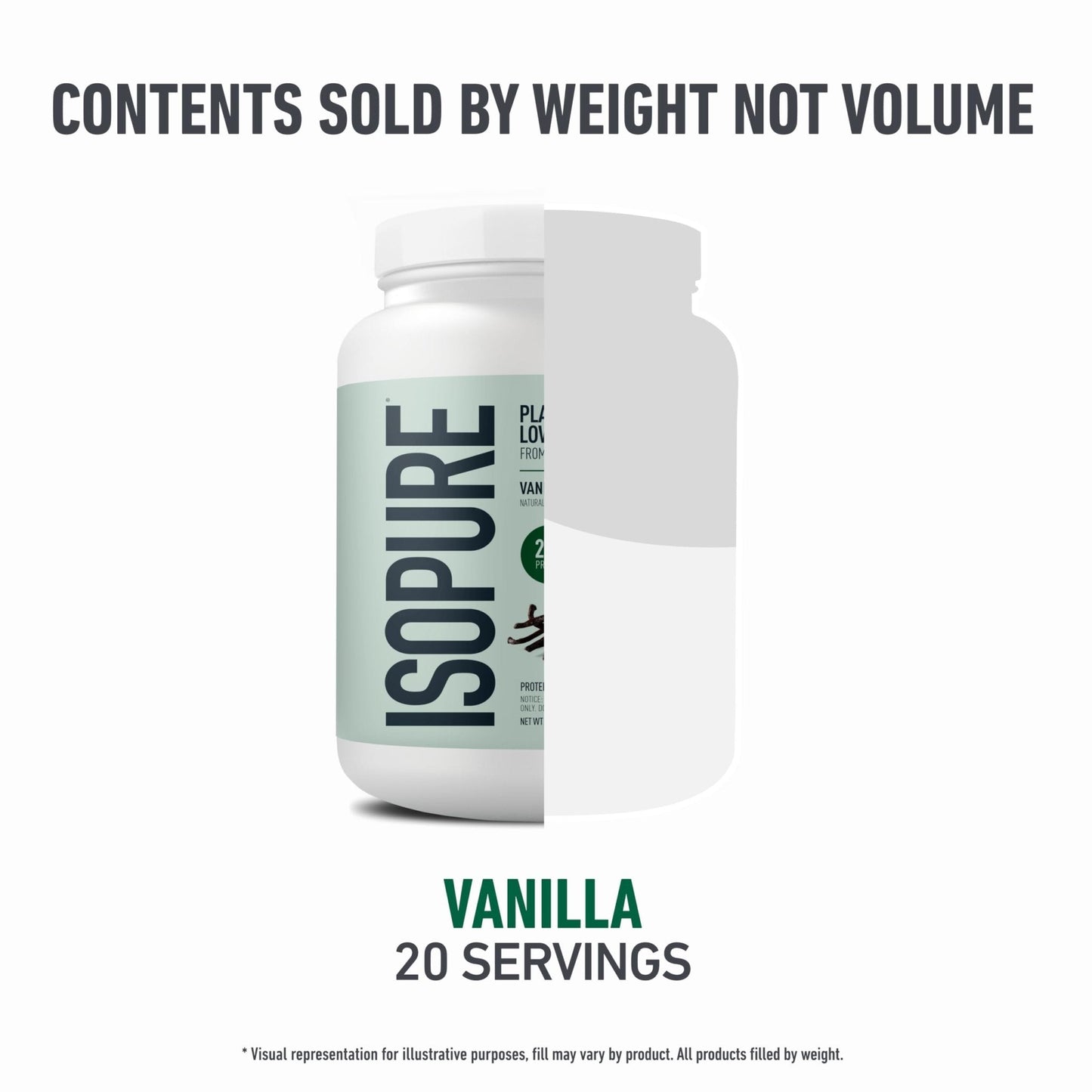 Isopure Plant-Based Protein Powder – 20g Organic Pea and Rice Protein with a Complete Amino Acid Profile – Supports Muscle Recovery - PrimeBioHealth - canada supplements