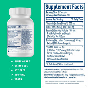 NativePath Complete Synbiotic - Pre, Pro & Postbiotic 3-in-1 for Gut Health & Digestive Support - 10 Billion CFU, 30 Servings - PrimeBioHealth - canada supplements