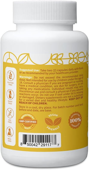 Pattern Wellness Uric Acid Support Supplement – Supports Uric Acid Balance & Joint Wellness – Herbal Formula – 3rd Party Lab Tested – 60 Veggie Capsules - PrimeBioHealth - canada supplements