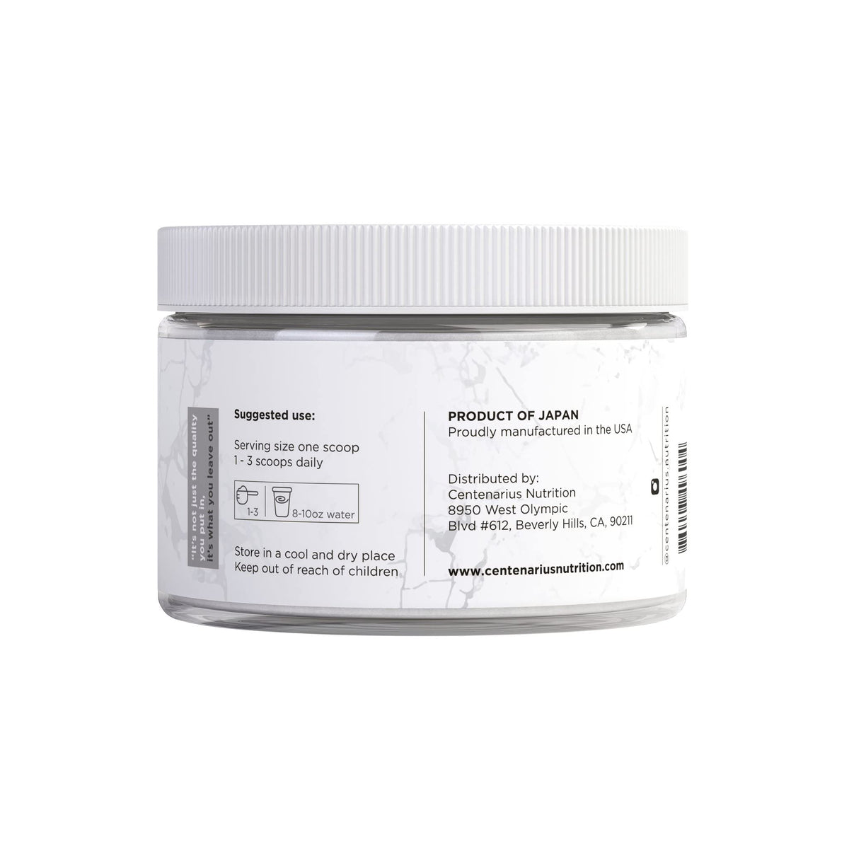 Premium Glycine Powder 250g | Amino Acids Supplement for Post Workout Muscle Recovery, Digestion, Sleep Aid + More - Vegan, Additive-Free - PrimeBioHealth - canada supplements