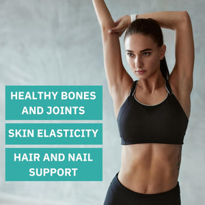 Premium Multi Collagen Peptides Capsules 1800mg - Types I, II, III, V, X To Support Skin, Hair, Nails - Helps Bones, Joints, Muscles, & Digestive Health - PrimeBioHealth - canada supplements