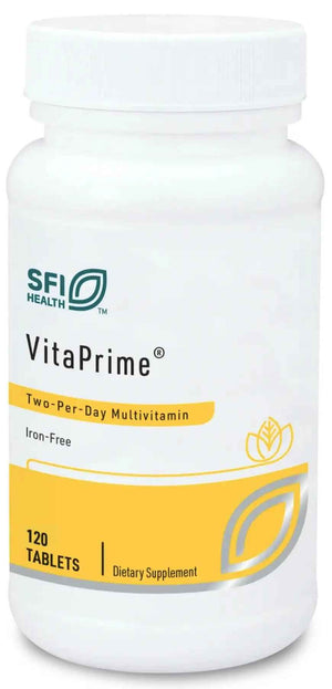 SFI Health VitaPrime - Iron Free Multivitamin for Women & Men - Promote Immune Function & Support Nutritional Gaps