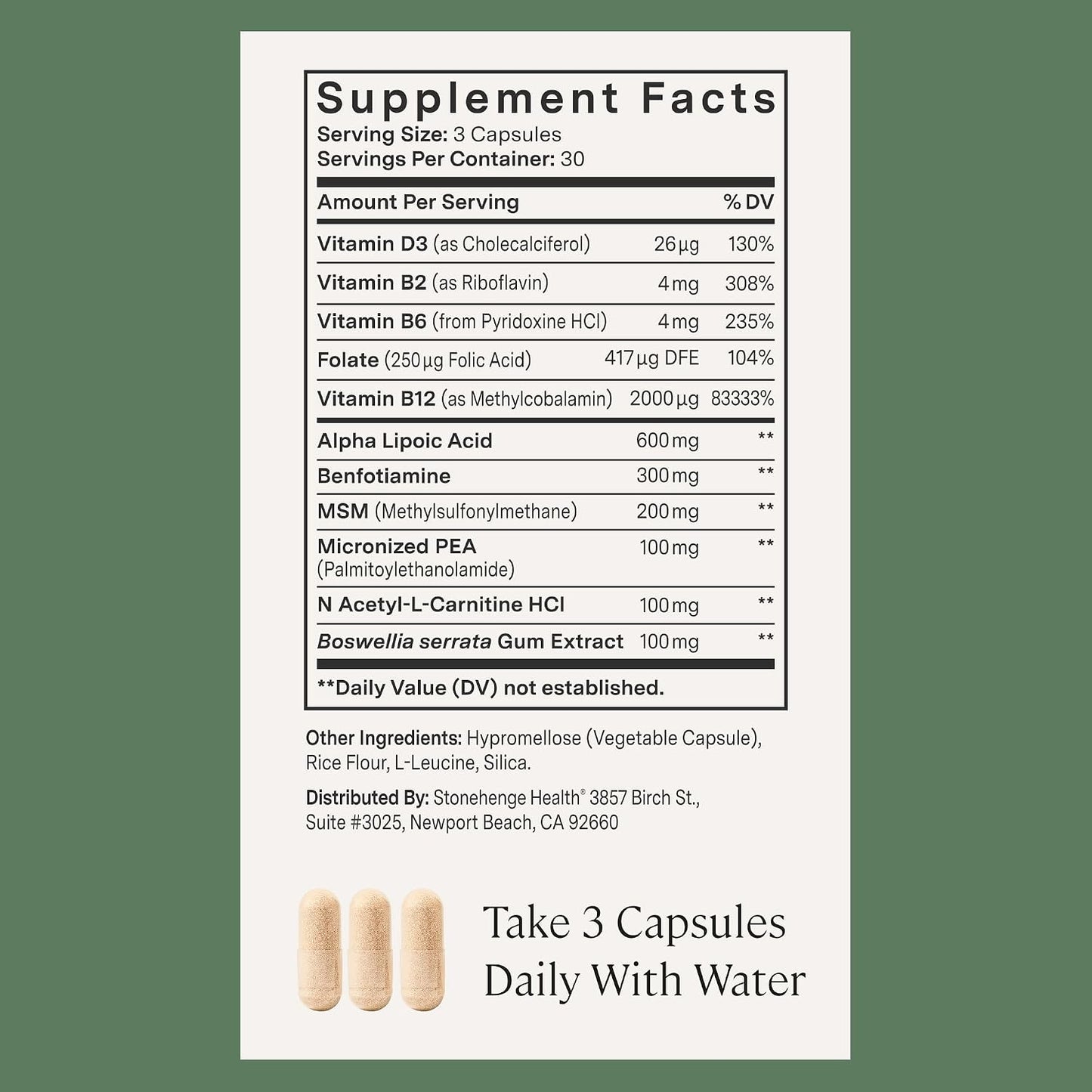 Stonehenge Health Dynamic Joint & Dynamic Nerve Bundle Supplements Supports: Joint Discomfort, Stiffness, Support Comfort, Tingling, Numbness, Burning, Joint Health - PrimeBioHealth - canada supplements