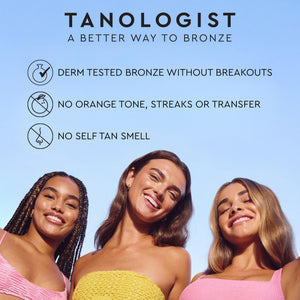 Tanologist Medium Self Tan Mousse, Self-Tanning Mousse, Streak-Free, Natural Glow, No Fake Tan Smell Or Orange Tone, Long Lasting - PrimeBioHealth - canada supplements