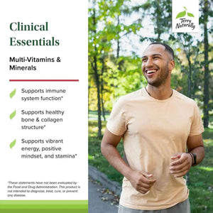 Terry Naturally Clinical Essentials - Supplement to Aid Bone, Cardiovascular & Immune Health - Supplement with Chelated Minerals