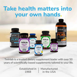 Twinlab Daily One Caps Without Iron - Nutritional Supplement with Zinc, B Vitamins, Magnesium, and More - 180 Capsules