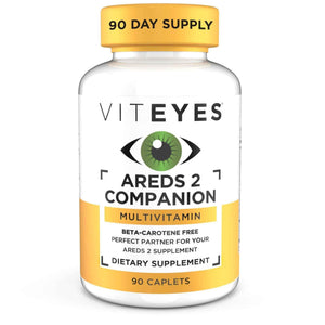 Viteyes Classic AREDS 2 Companion Beta-Carotene Free Multivitamin Supplement, Comprehensive Multivitamin Formula