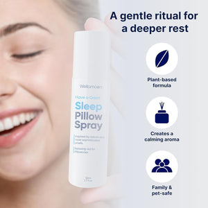 Wellamoon & Lulutox Evening Relaxation Set – Lavender Aromatherapy Mist & Herbal Infusion Tea – Calming Spray & 28 Tea Bags for a Peaceful Nighttime Routine - PrimeBioHealth - canada supplements