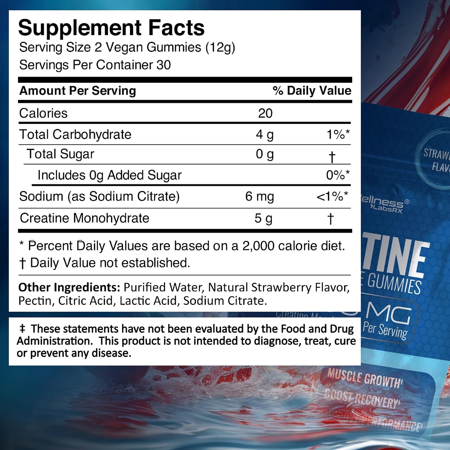 WELLNESS LABSRX NAD Capsules with Creatine Gummies | Bundle - PrimeBioHealth - canada supplements