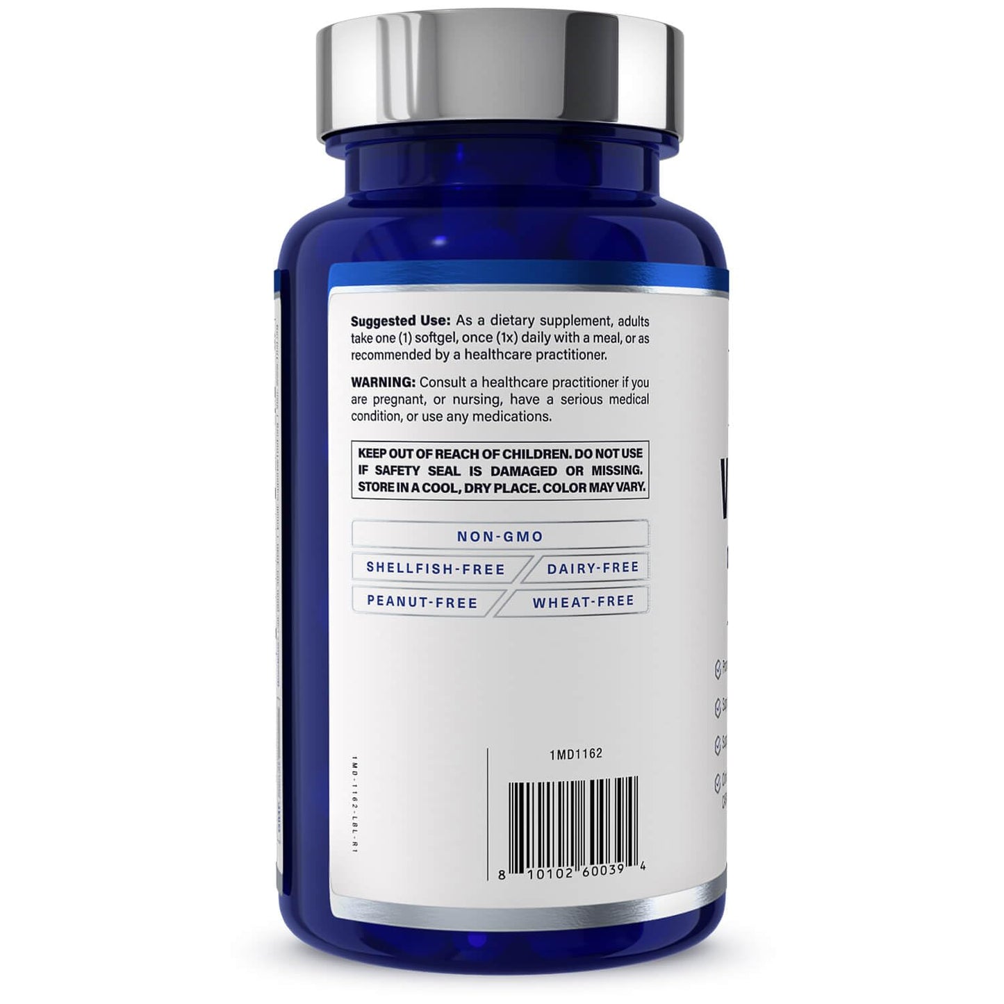 1MD Nutrition VisionMD Eye Vitamin CARMIS - Eye Supplement for Adults - with OptiLut Lutein & Zeaxanthin - Supports Vision Health Care, Everyday Eye Strain - PrimeBioHealth - canada supplements