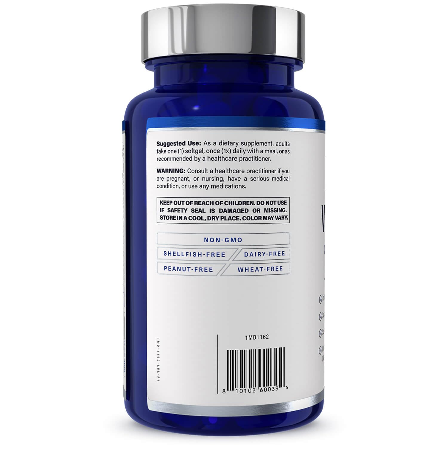 1MD Nutrition VisionMD Eye Vitamin CARMIS - Eye Supplement for Adults - with OptiLut Lutein & Zeaxanthin - Supports Vision Health Care, Everyday Eye Strain - PrimeBioHealth - canada supplements