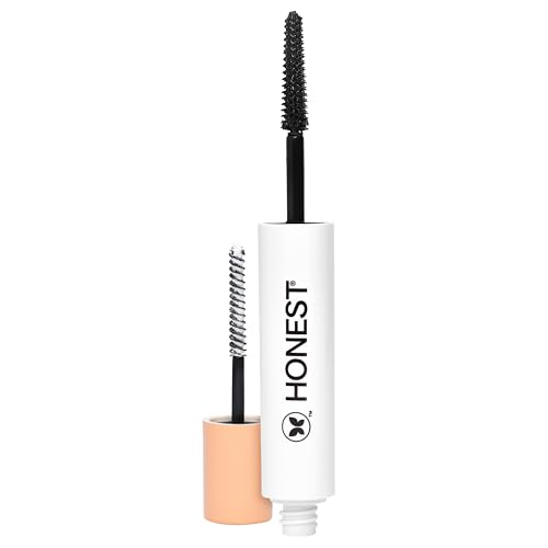 Honest Beauty 2-in-1 Extreme Length Clean Mascara + Lash Primer | Lengthening + Volumizing | Cruelty Free + Safe for Sensitive Eyes | Black, .27 fl oz Honest BeautyBuy Supplements Australia