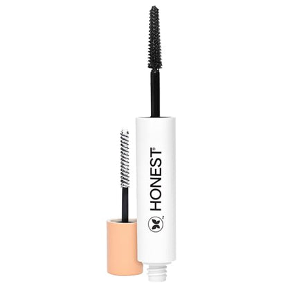 Honest Beauty 2-in-1 Extreme Length Clean Mascara + Lash Primer | Lengthening + Volumizing | Cruelty Free + Safe for Sensitive Eyes | Black, .27 fl oz Honest BeautyBuy Supplements Australia