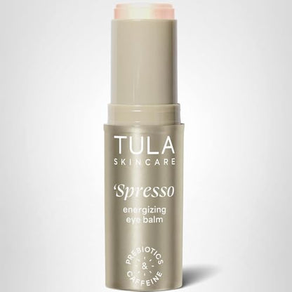 TULA Skin Care ‘Spresso Energizing Eye Balm, Gold Glow - Energizing & Hydrating Caffeine Under Eye Treatment for Dark Circles, Portable and Perfect to Use On-the-go, 0.35 oz. TULABuy Supplements Australia