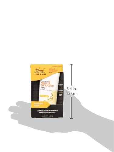 Tiger Balm Neck & Shoulder Rub Vanishing Scent 1.76 oz (Pack of 2)