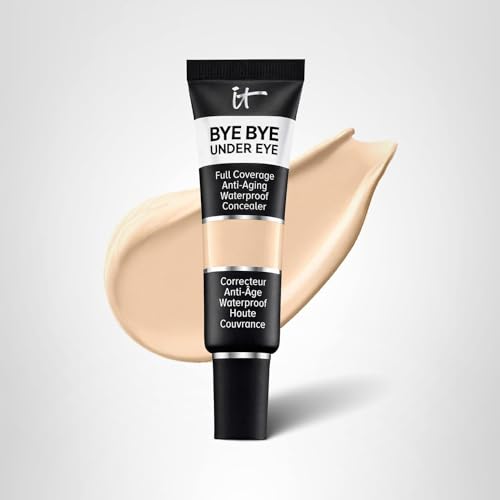 IT Cosmetics Bye Bye Under Eye Concealer (Light Nude) - Water-Resistant, Full Coverage Brightening Concealer For Dark Circles, Fine Lines, Redness & Discoloration, Anti-Aging, 24H Wear - 0.4 fl oz IT CosmeticsBuy Supplements Australia