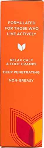 Hyland's Leg Cramps Ointment, Arnica Gel Leg Cramp Relief, Natural Relief of Calf, Leg and Foot Cramp, 2.5 oz