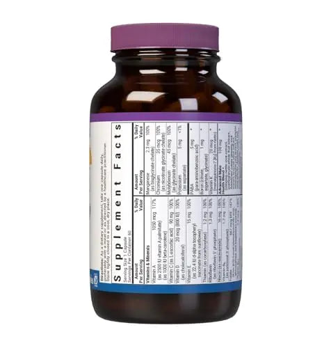 Bluebonnet Nutrition One for Men Whole Food-Based Multiple, Daily Nutrition*, Non-GMO, Vegetarian Friendly, Kosher BlueBonnet