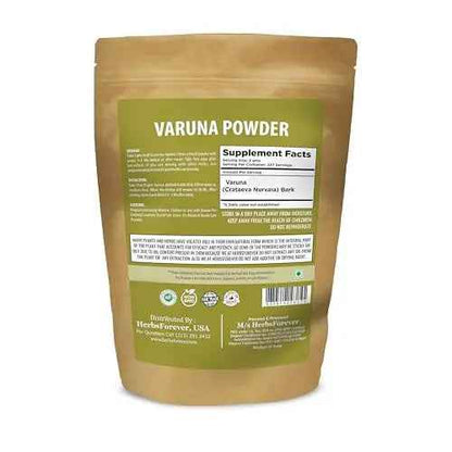 HerbsForever Varuna Powder – Crataeva Nurvala – Prostate Health – Support Prostatic, Kidneys, Gall Bladder and Urinary Tract Health – Non GMO, Organic, Vegan – 454 GMS