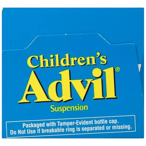 Children's Advil Pain Reliever and Fever Reducer, Dye Free and Sugar Free Ibuprofen Oral Suspension, Berry Flavored - 4 Fl Oz Children's AdvilBuy Supplements Australia