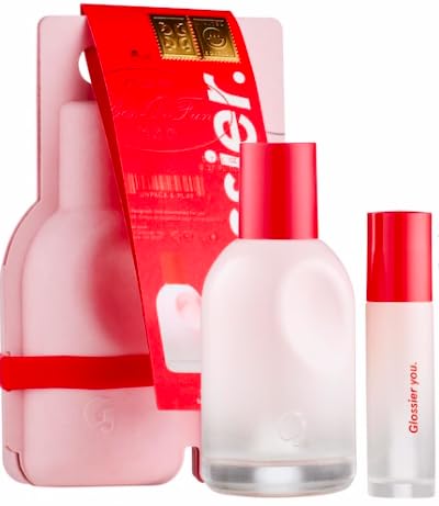 Glossier You Limited Edition Two of You Eau de Parfum Holiday Gift Set - Full Size Spray (1.7oz / 50ml) and Travel Size Rollerball (0.27oz / 8ml) GlossierBuy Supplements Australia