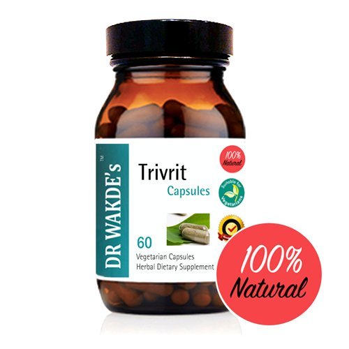 DR WAKDE'S Trivrit Capsules (Nishottar, 60 Veg Caps, Plant-Based Supplement, Ayurvedic Herb, All Natural, Vegan) DR WAKDE's buy supplements Au
