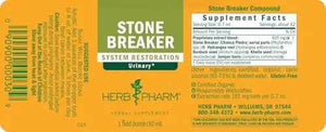 Herb Pharm Stone Breaker (Chanca Piedra) Compound Liquid for Urinary System Support - 1 Fl Oz