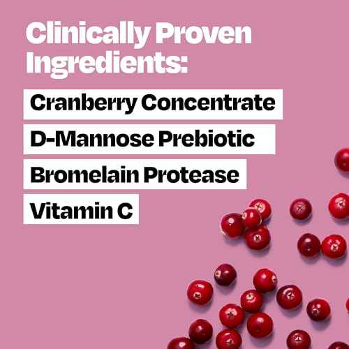 Cystex Urinary Tract Infection Support & Prevention - Cranberry Prebiotic Supplement with D-Mannose & Vitamin C for UTI Protection & Urinary Health Maintenance - 7.6 fl oz (Pack of 1)