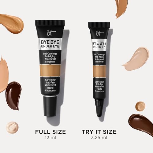IT Cosmetics Bye Bye Under Eye Concealer (Light Nude) - Water-Resistant, Full Coverage Brightening Concealer For Dark Circles, Fine Lines, Redness & Discoloration, Anti-Aging, 24H Wear - 0.4 fl oz IT CosmeticsBuy Supplements Australia