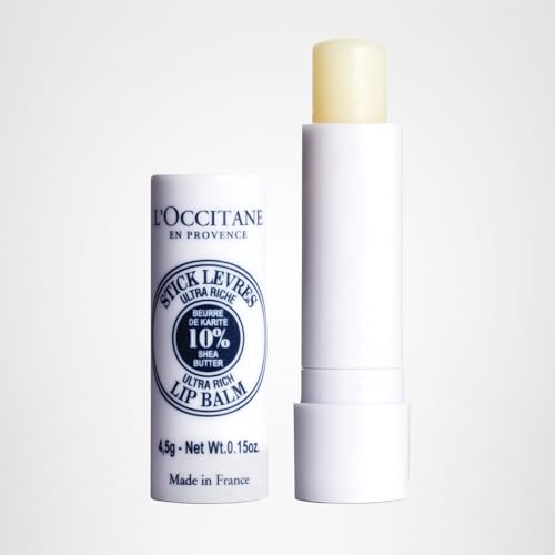 L'OCCITANE 10% Organic Shea Butter Ultra Rich Lip Balm Stick, Moisturizes, Nourishes, Repairs & Softens Dry, Chapped Lips, Long Lasting, Vegan L'OCCITANEBuy Supplements Australia