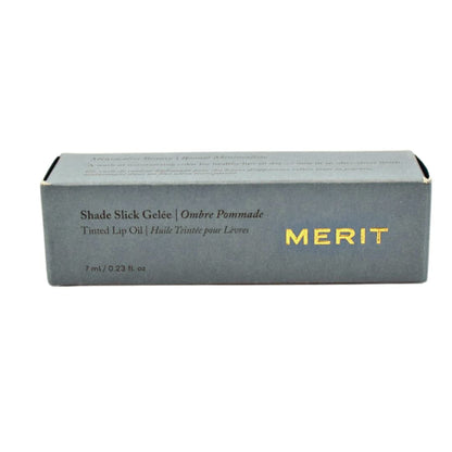 MERIT Shade Slick Gelée Sheer Tinted Lip Oil Les Deux MeritBuy Supplements Australia