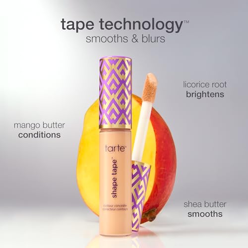 tarte Shape Tape Concealer – Full-Coverage Creaseless Soft Matte Finish, Brightening Under-Eye & Face Makeup, 16hr Longwear, Vegan & Cruelty-Free, Full Size, 16N fair-Light Neutral tarteBuy Supplements Australia