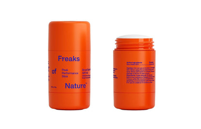 Peak Performance Sun Stick SPF 50 | 100% Mineral Sunscreen | Lightweight, 40-Min Water-Resistant | Plant-Based, Eco-Friendly, Reef-Safe, Cruelty-Free | All Skin Types | 0.70 oz | Pack of 2 Freaks of NatureBuy Supplements Australia