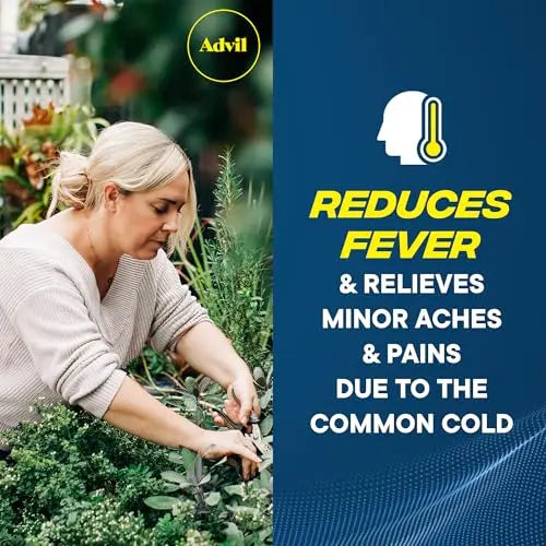 Advil Liqui-Gels minis Pain Reliever and Fever Reducer, Pain Medicine for Adults with Ibuprofen 200mg for Pain Relief - 50x2 Liquid Filled Capsules AdvilBuy Supplements Australia
