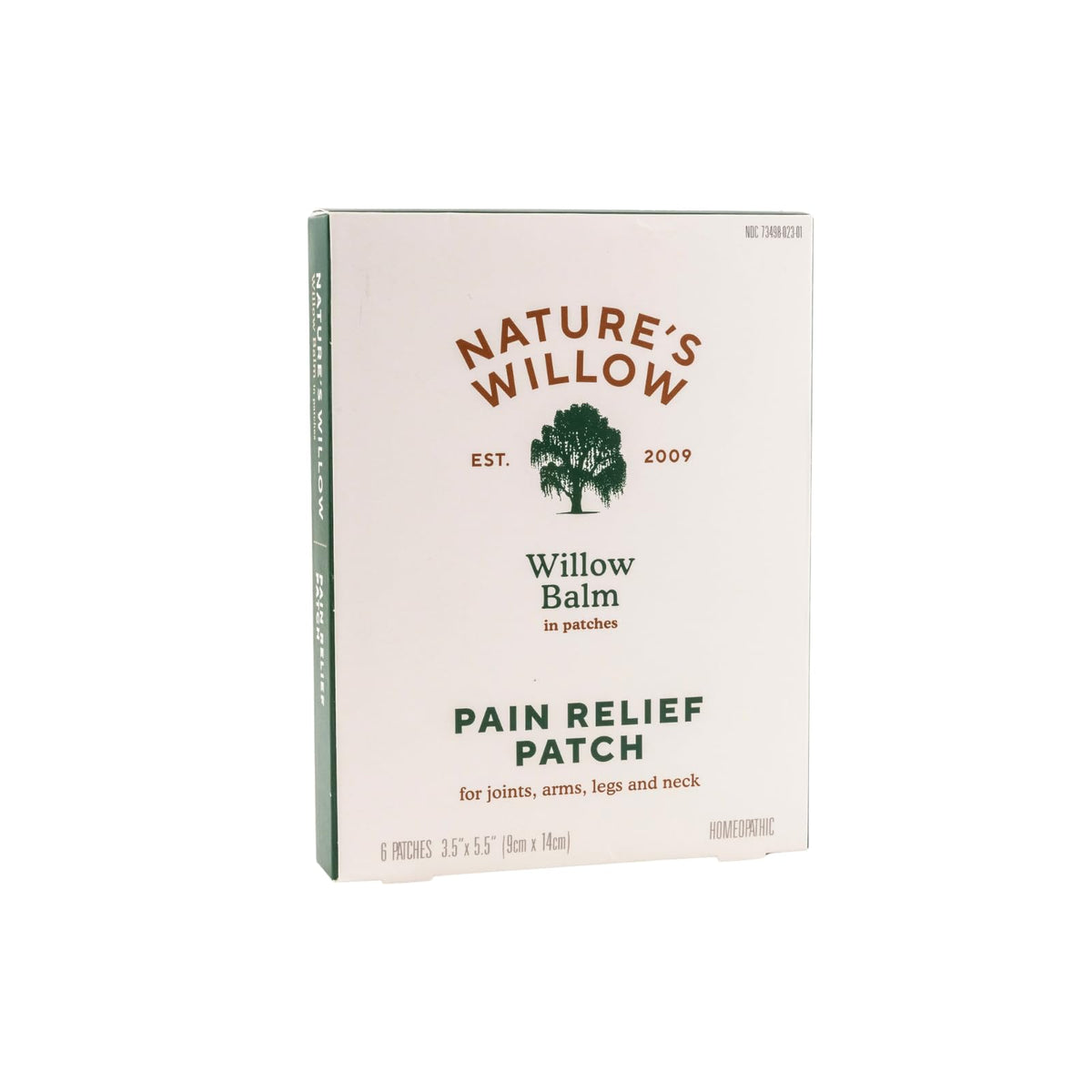 Nature's Willow Relief Patches – Fast-Acting, Plant-Based Topical Solution to Help with Sore Muscles & Joints | 6 Patches per Pack | 1-Pack Nature's WillowBuy Supplements Australia