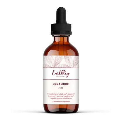 Earthley Wellness Lunamore, Natural Anti-oxodant Remedy for Women, Reduce Cramps (2oz) Earthley WellnessBuy Supplements Australia